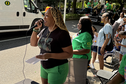 Parade Announcer